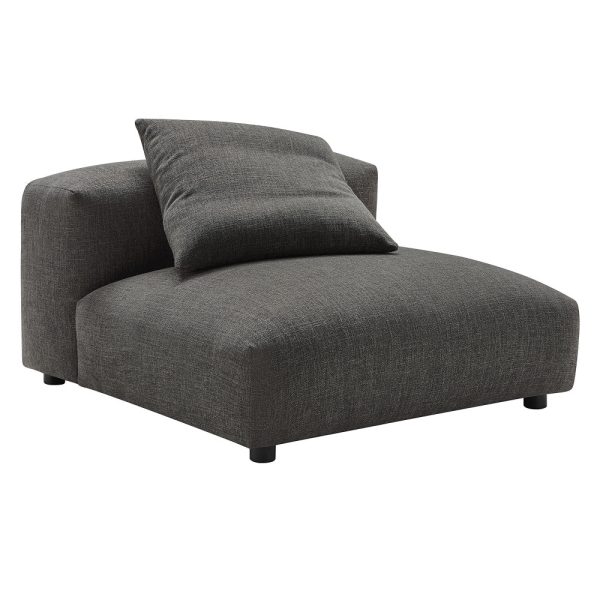 Solace Modular Upholstered Fabric Armless Chair by Modway Online