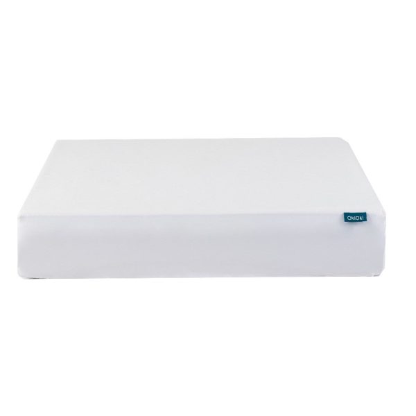 Queen Mattress Protector, Pocket Design, Waterproof Cream White Fabric Online Hot Sale - Image 2