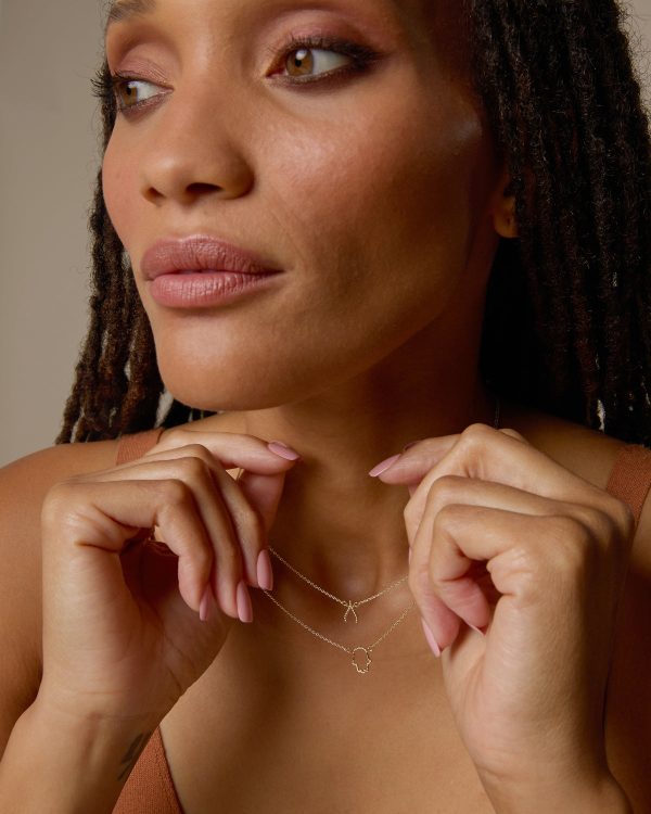 Just For Luck Wishbone Necklace Online Hot Sale - Image 5