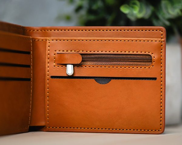 Personalized 	Bifold Wallet with Zipper For Cheap - Image 4